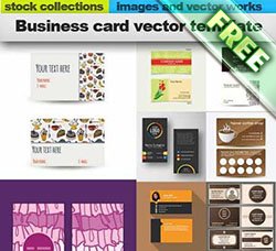 名片模板：Business card vector template